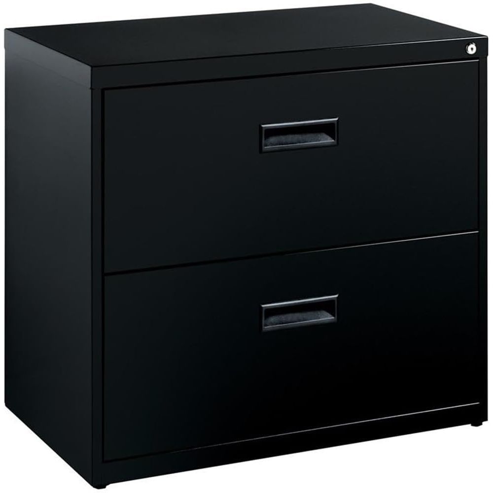 File Cabinet Lateral - 27.75 Lockable Lateral Metal File Cabinet,