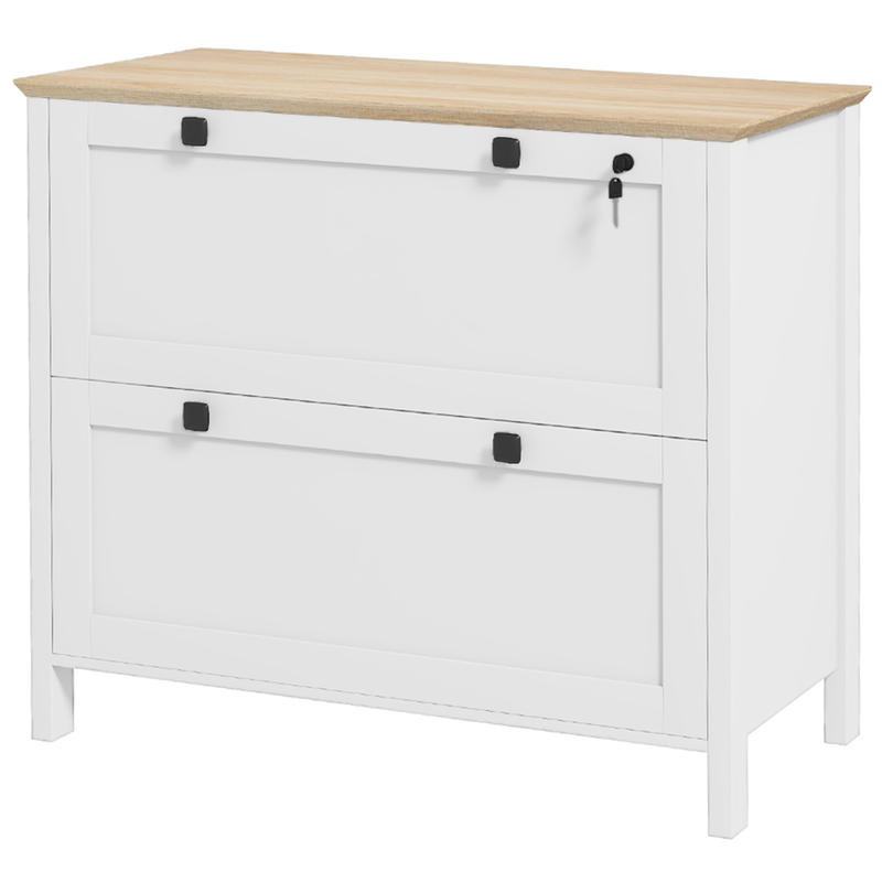 File Cabinet Lateral - Lateral File Cabinet, 2 Drawer Filing