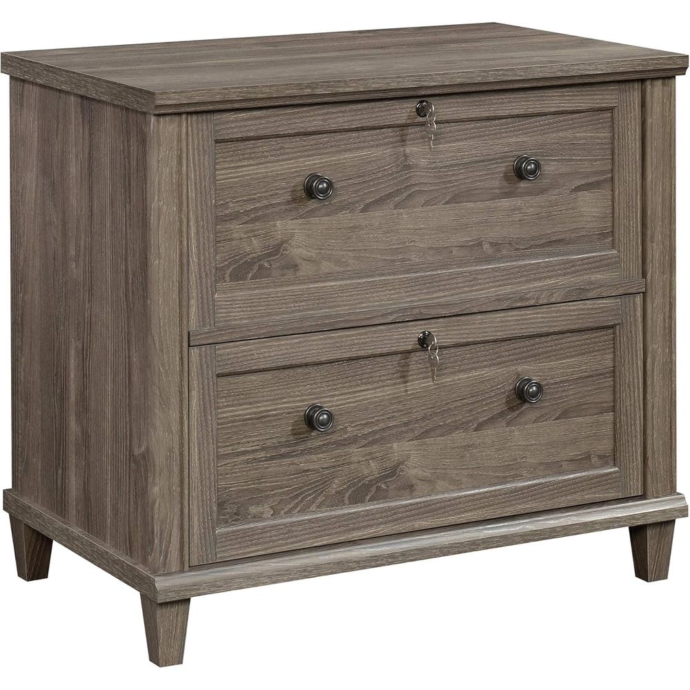 File Cabinet Lateral - 2-Door Lateral Filing Cabinet with Lock,