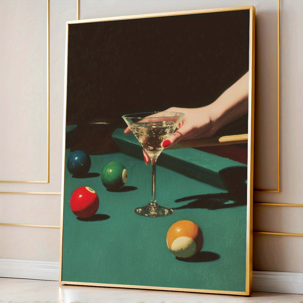 1pc Vintage Billiards Cocktail - Office Furniture Layout บทวิจารณ์และราคา