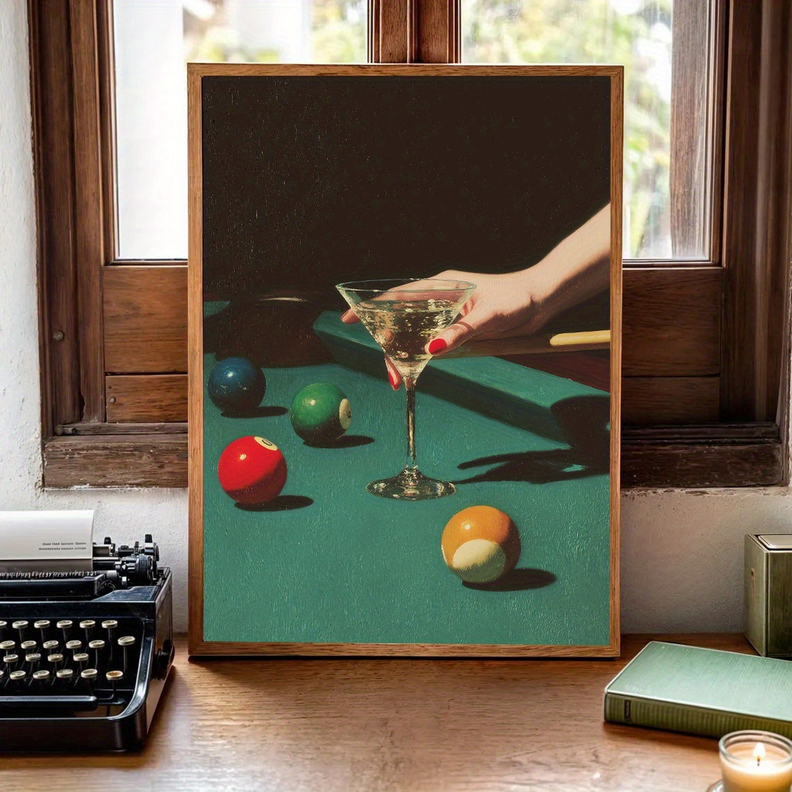 1pc Vintage Billiards Cocktail - Office Furniture Layout บทวิจารณ์และราคา