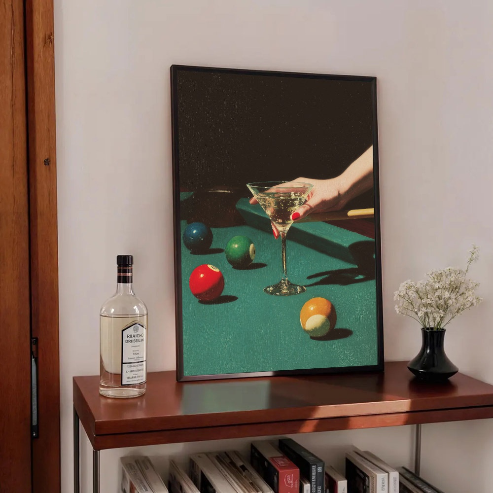 1pc Vintage Billiards Cocktail - Office Furniture Layout บทวิจารณ์และราคา
