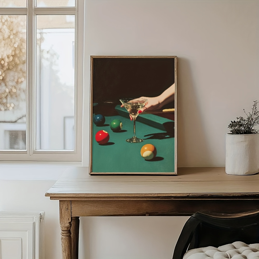 1pc Vintage Billiards Cocktail - Office Furniture Layout บทวิจารณ์และราคา