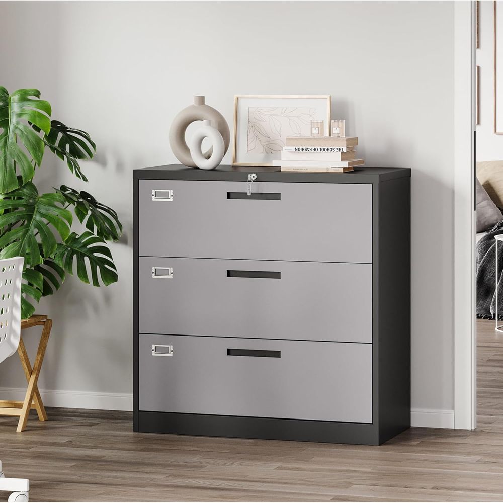 Metal Lateral File Cabinet wit - File Cabinet Lateral บทวิจารณ์และราคา