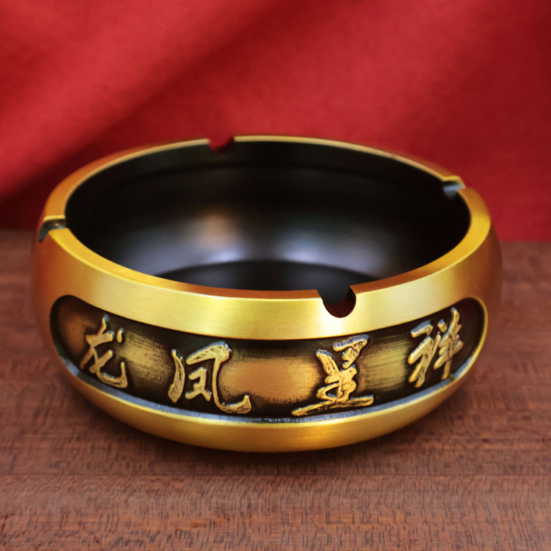 Brass Dragon and Phoenix Ashtr - Office Furniture Phoenix บทวิจารณ์และราคา