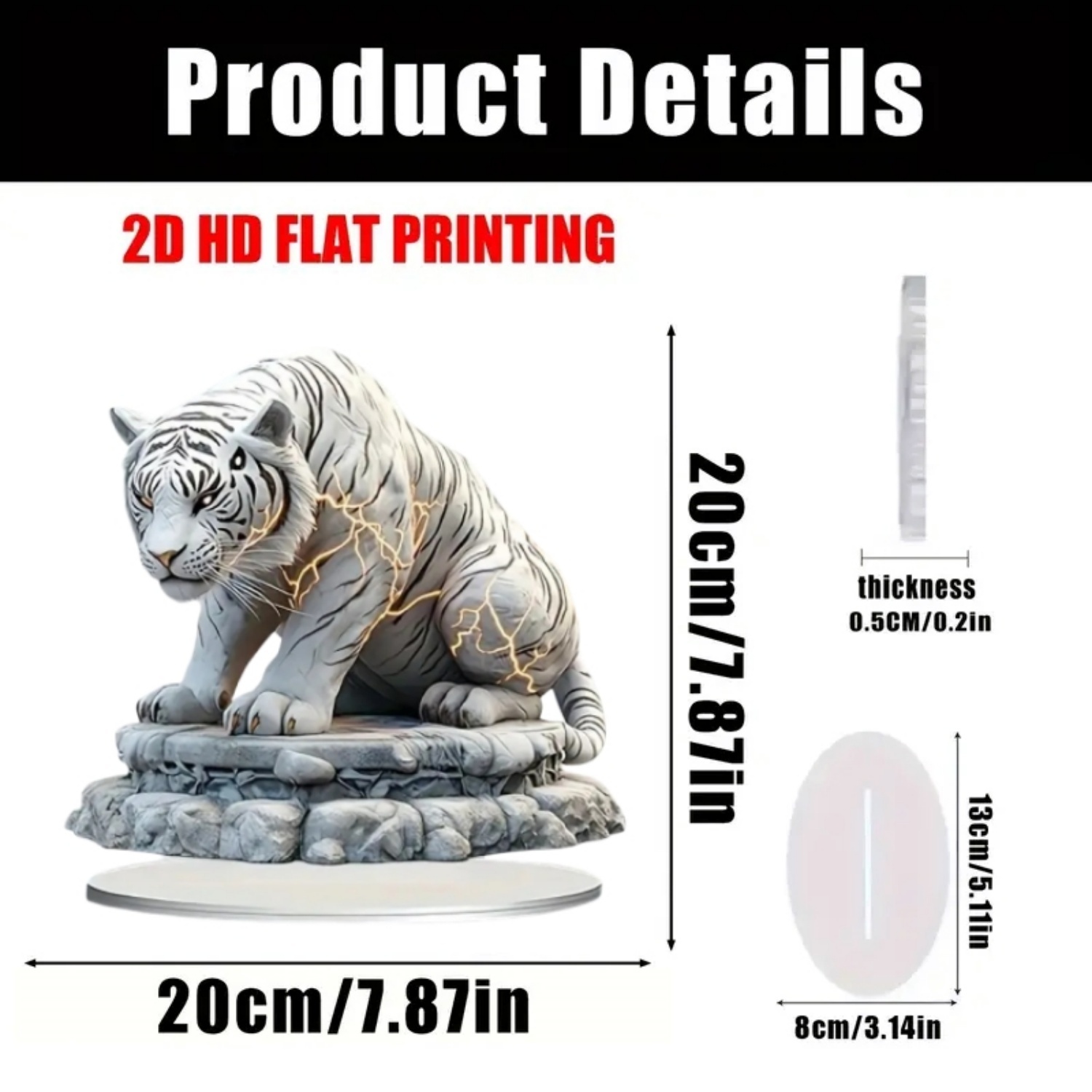 Two Tigers Statue,2D Flat Anim - Office Furniture Layout บทวิจารณ์และราคา