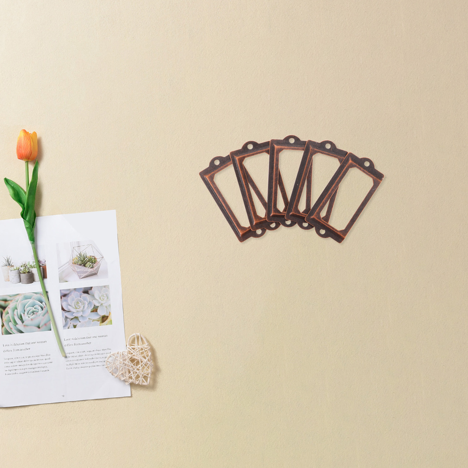 20Pcs Cabinet Pulls Label Hold - Office Furniture Names บทวิจารณ์และราคา