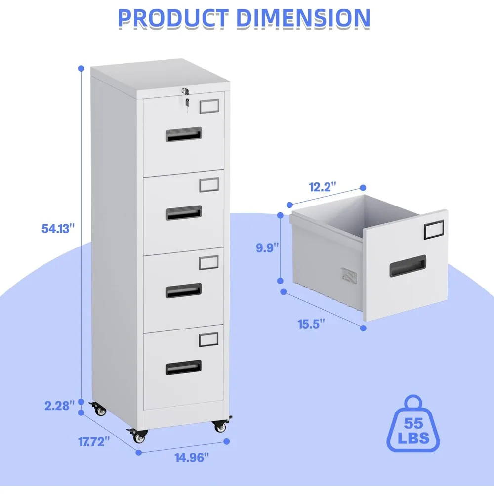4 Drawer Lockable Office Files - Office Furniture Names บทวิจารณ์และราคา