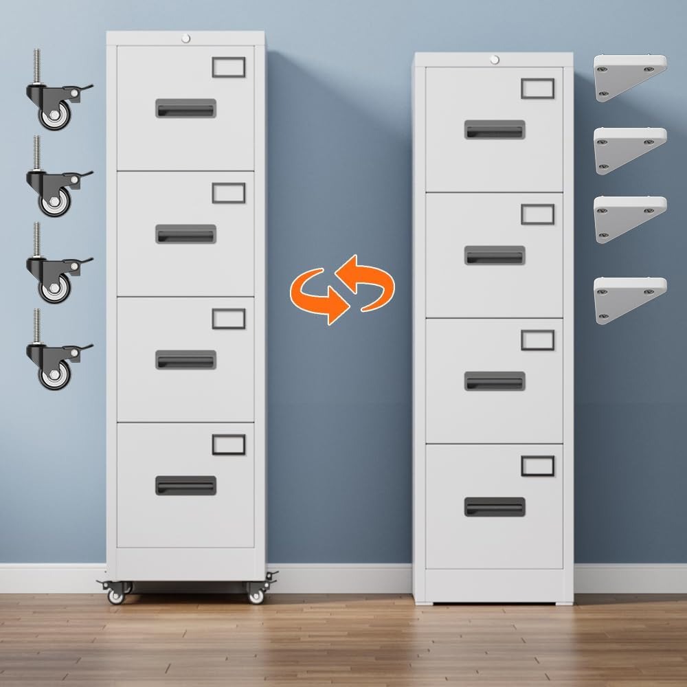 4 Drawer Lockable Office Files - Office Furniture Names บทวิจารณ์และราคา