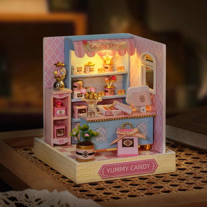 Mini Dollhouse Kit Sakura Stre - Office Furniture Layout บทวิจารณ์และราคา