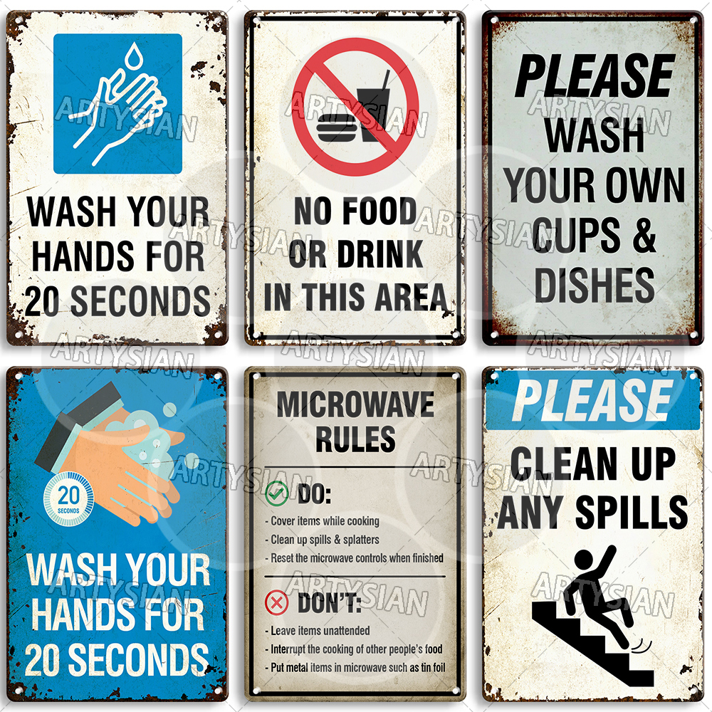Hygiene Metal Sign No Shoes No - Office Furniture Layout บทวิจารณ์และราคา