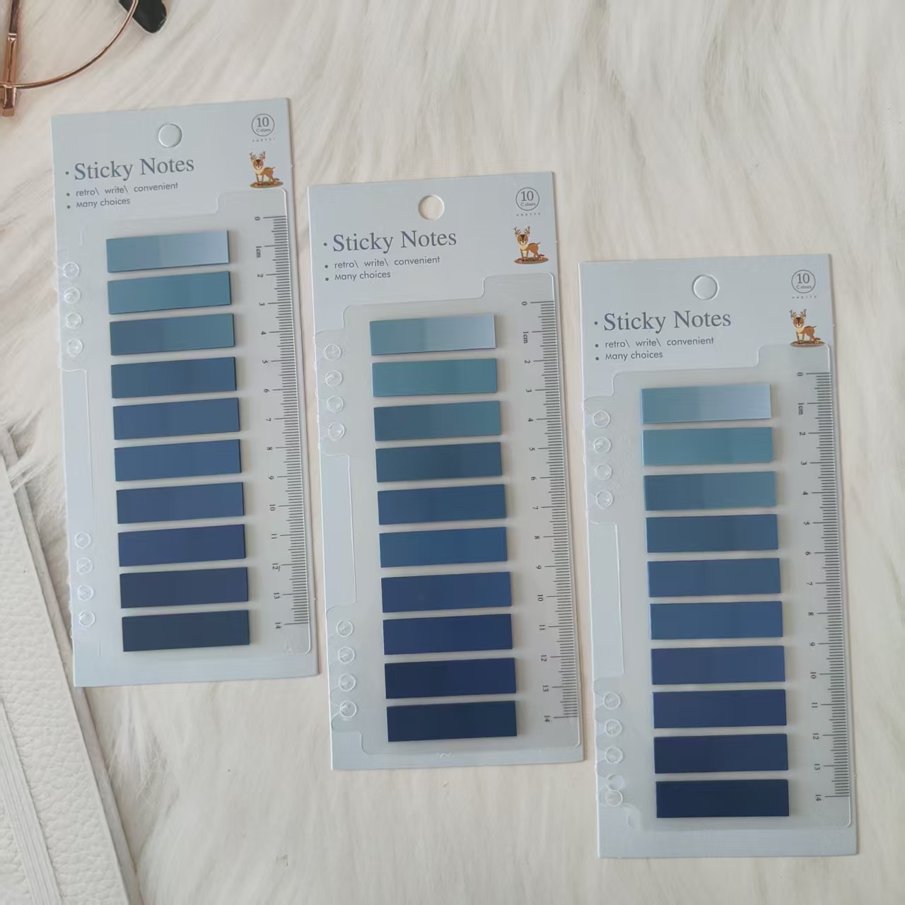 600PCS Blue  index color small - Office Furniture Names บทวิจารณ์และราคา