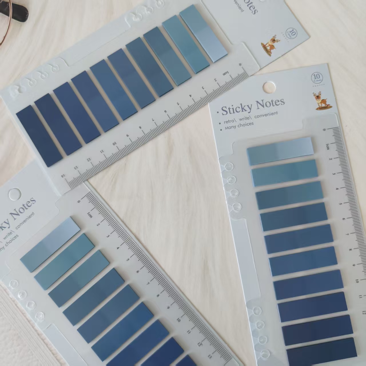 600PCS Blue  index color small - Office Furniture Names บทวิจารณ์และราคา