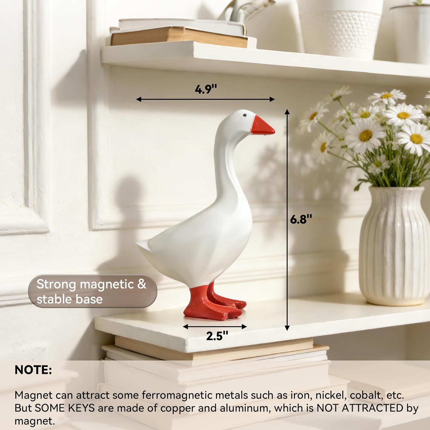 Magnetic Goose Key Holder Cute - Office Furniture Layout บทวิจารณ์และราคา
