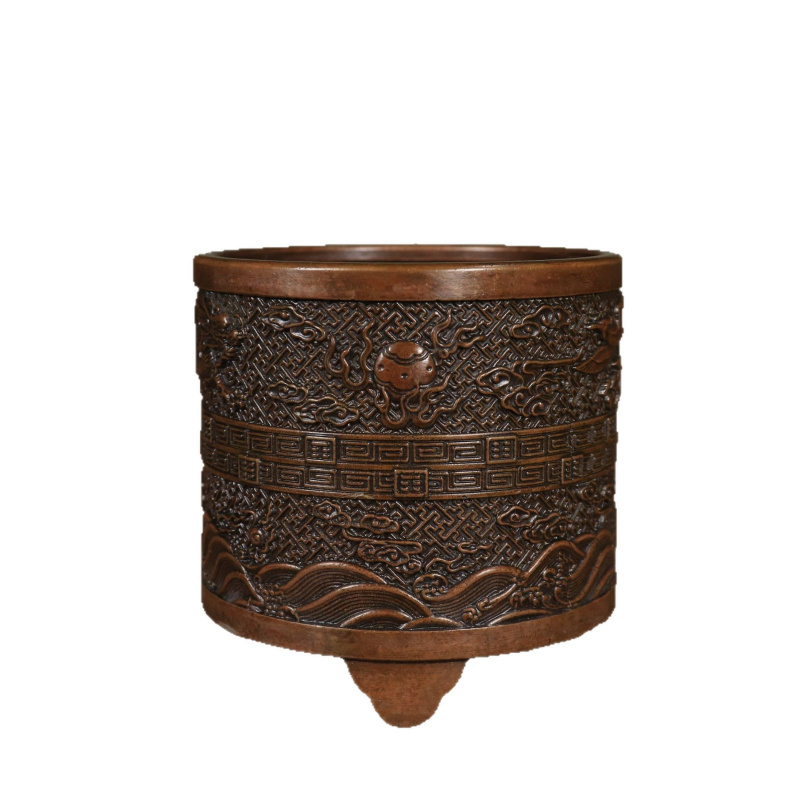 Bronze Incense Burner Cylinder - Office Furniture Phoenix บทวิจารณ์และราคา