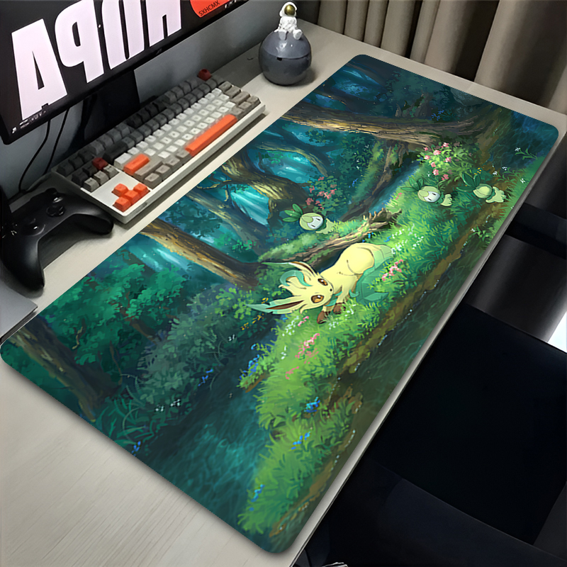 Mouse Pad Gamer P-pokemon Leaf - Office Furniture China บทวิจารณ์และราคา