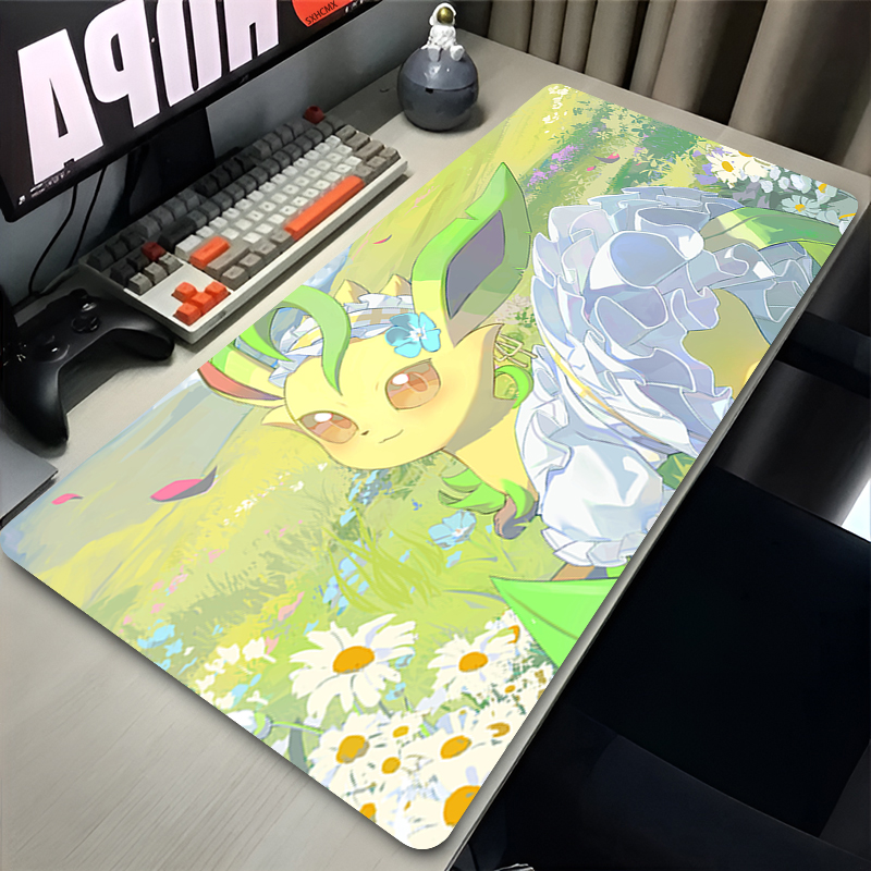 Mouse Pad Gamer P-pokemon Leaf - Office Furniture China บทวิจารณ์และราคา