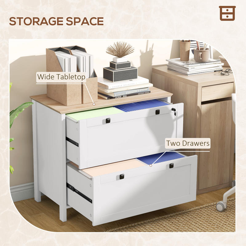 Lateral File Cabinet, 2 Drawer - File Cabinet Lateral บทวิจารณ์และราคา
