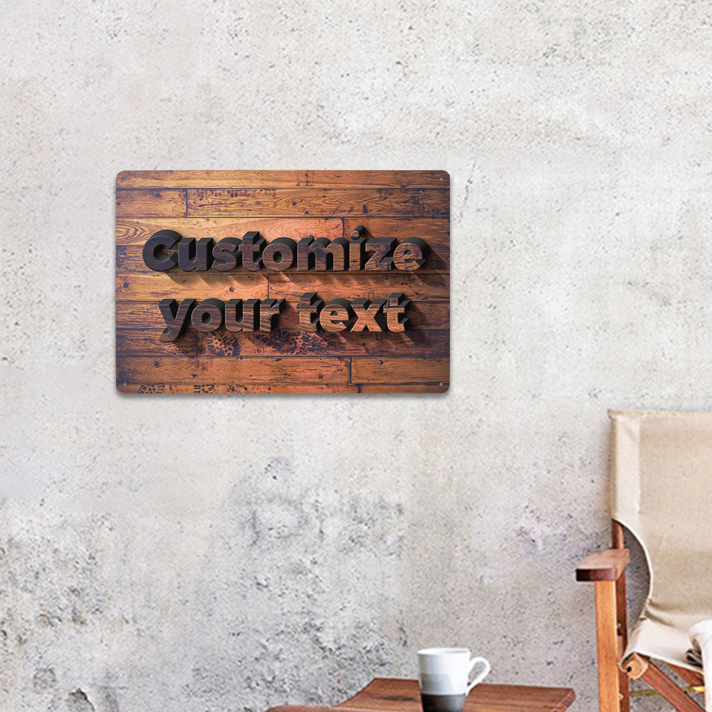 Custom Faux 3D Metal Plaque Pe - Office Furniture Names บทวิจารณ์และราคา