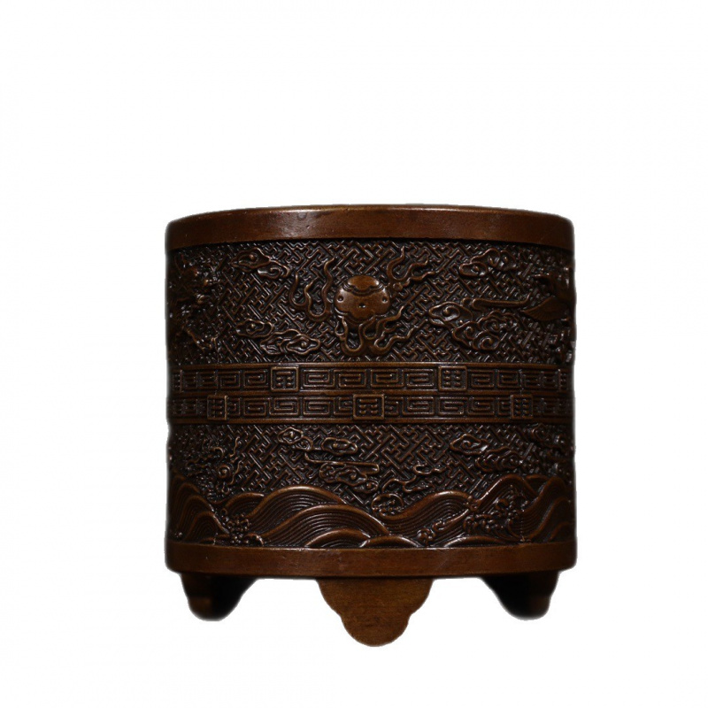 Bronze Incense Burner Cylinder - Office Furniture Phoenix บทวิจารณ์และราคา