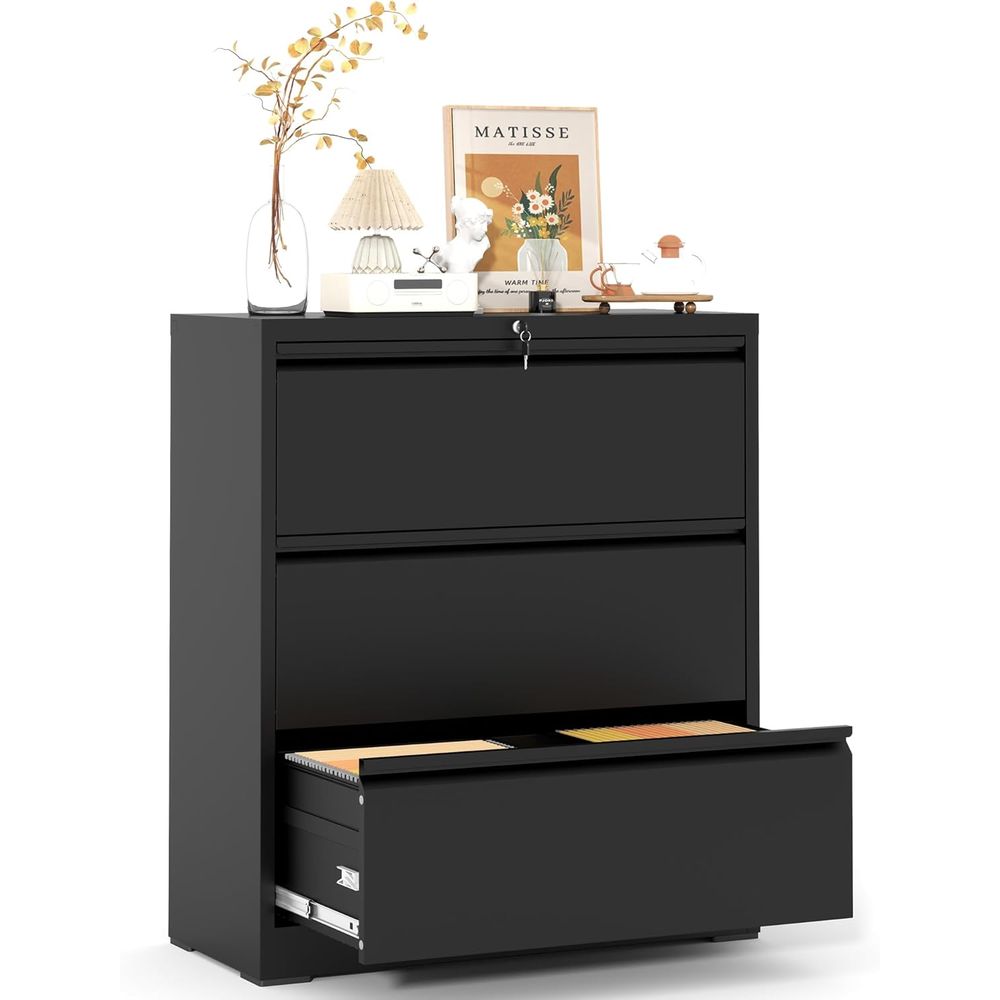 Metal Lateral Filing Cabinet w - File Cabinet Lateral บทวิจารณ์และราคา