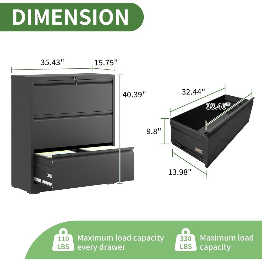 Metal Lateral Filing Cabinet w - File Cabinet Lateral บทวิจารณ์และราคา