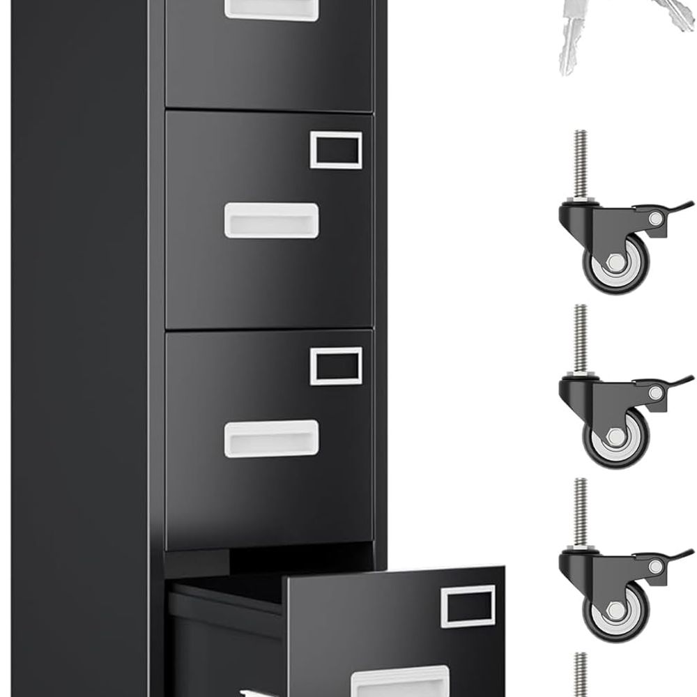 Drawer File Cabinet with Wheel - Office Furniture Names บทวิจารณ์และราคา