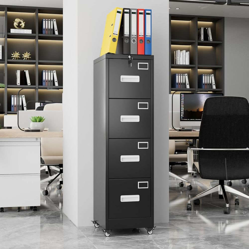 Drawer File Cabinet with Wheel - Office Furniture Names บทวิจารณ์และราคา