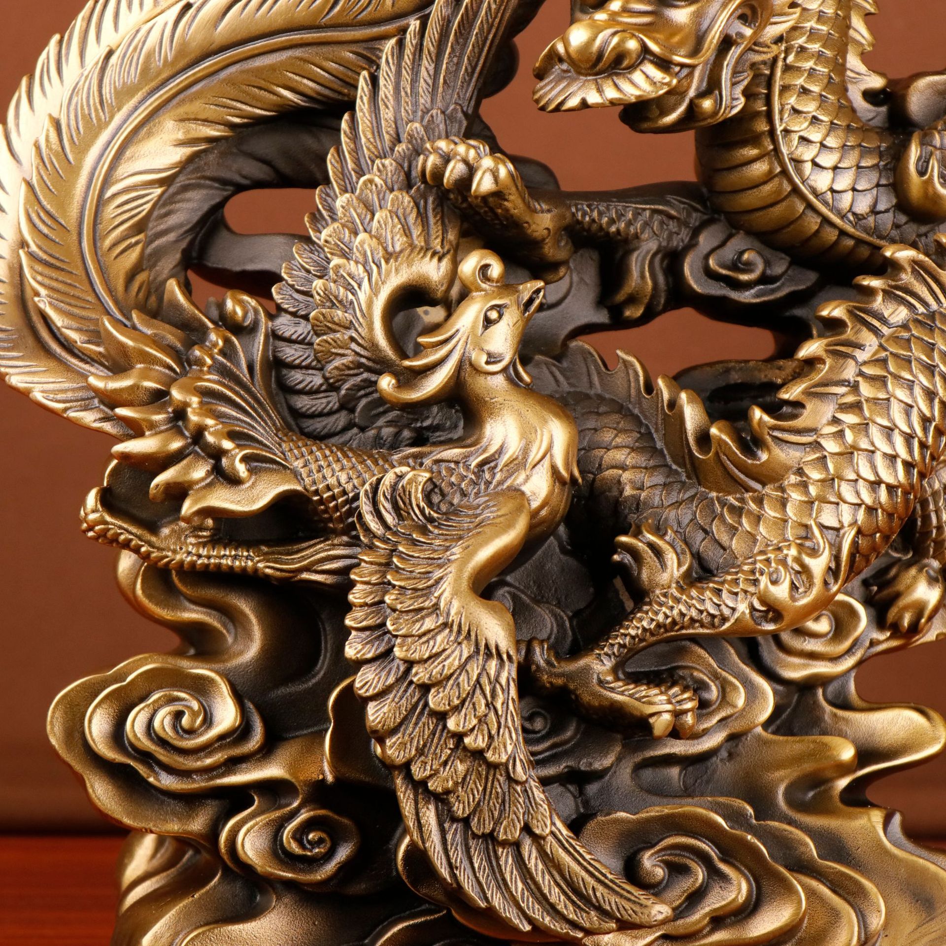 Large Bronze Dragon Phoenix St - Office Furniture Phoenix บทวิจารณ์และราคา