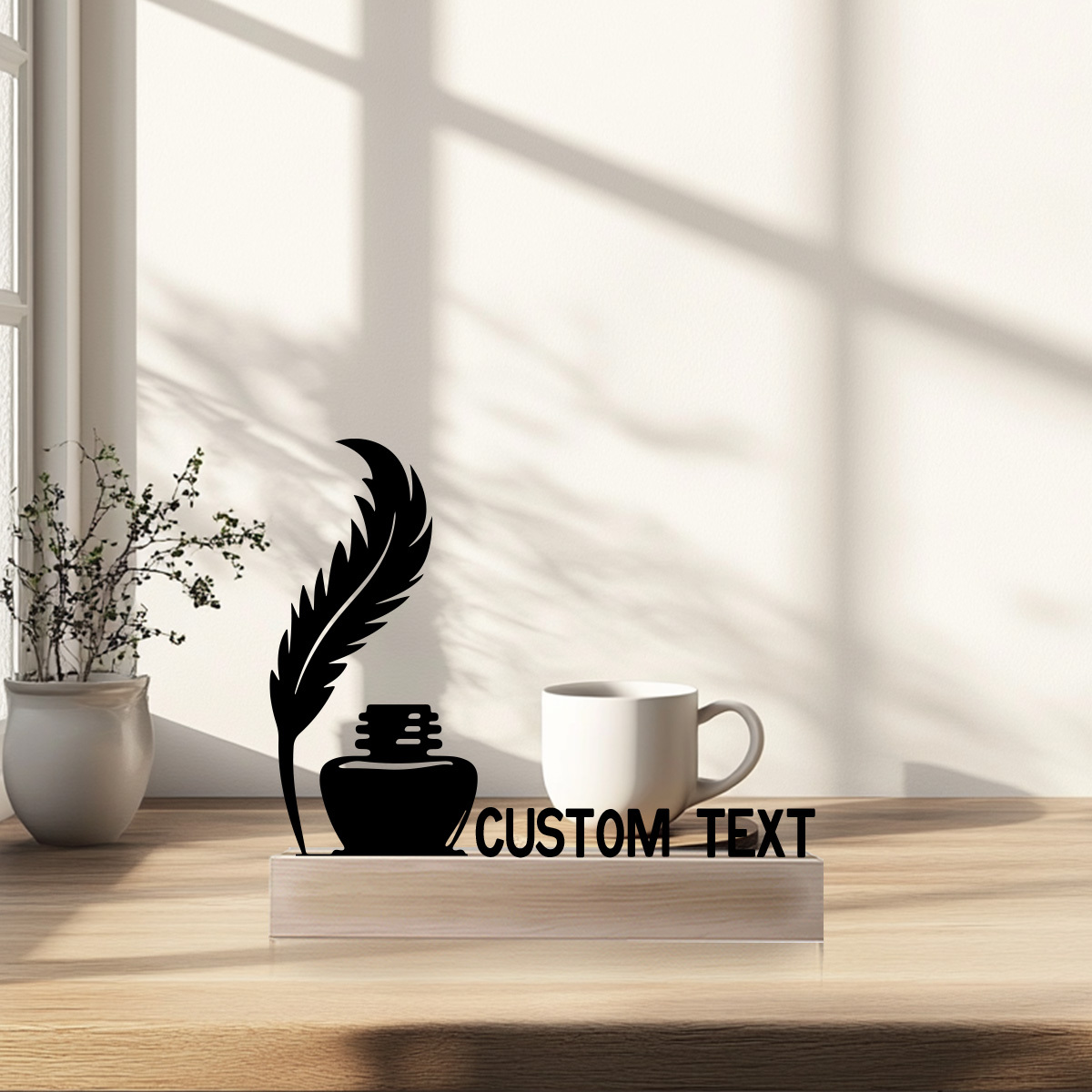 Custom Metal Desk Name Plate F - Office Furniture Names บทวิจารณ์และราคา