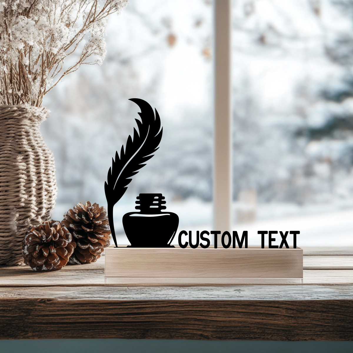 Custom Metal Desk Name Plate F - Office Furniture Names บทวิจารณ์และราคา