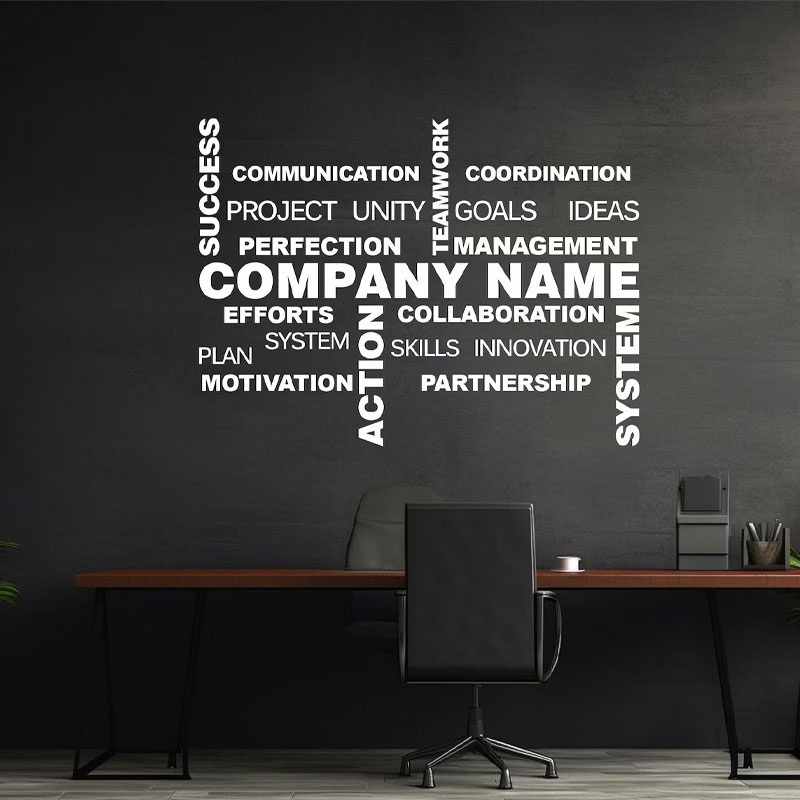 Customizable Business Name Wal - Office Furniture Names บทวิจารณ์และราคา