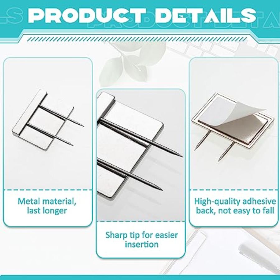 Pcs Silver Cubicle Pins Partit - Office Furniture Names บทวิจารณ์และราคา