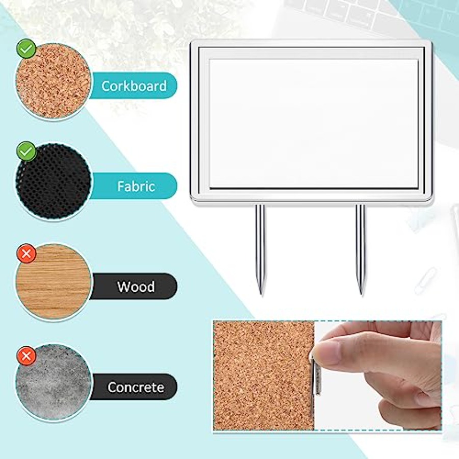 Pcs Silver Cubicle Pins Partit - Office Furniture Names บทวิจารณ์และราคา
