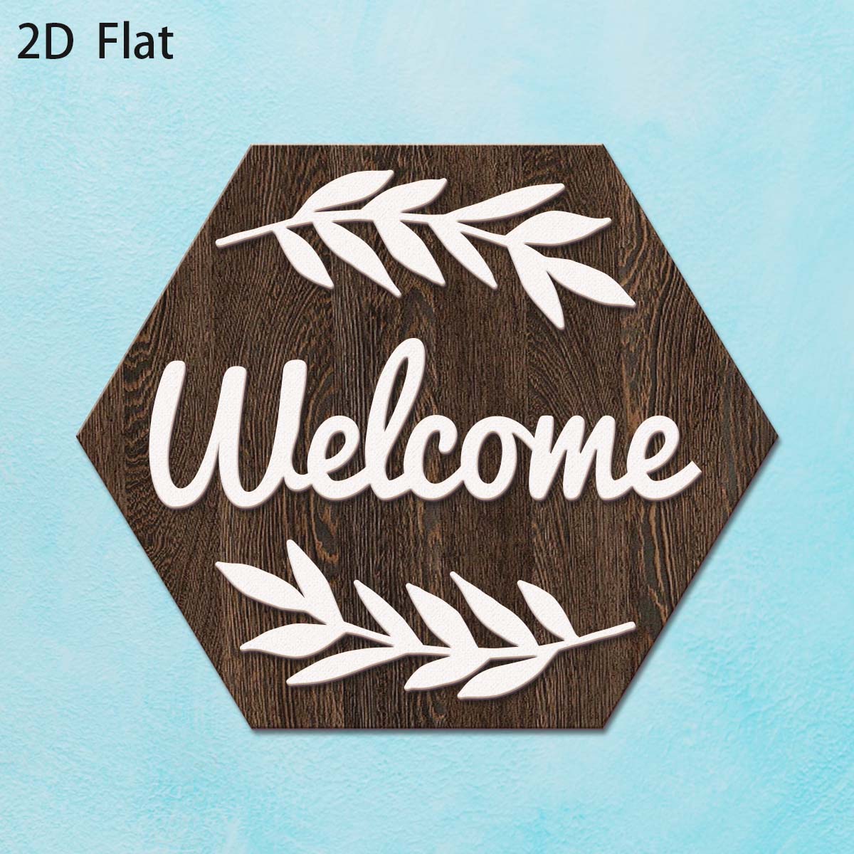 1Pc Vintage-style Welcome Wood - Office Furniture Names บทวิจารณ์และราคา