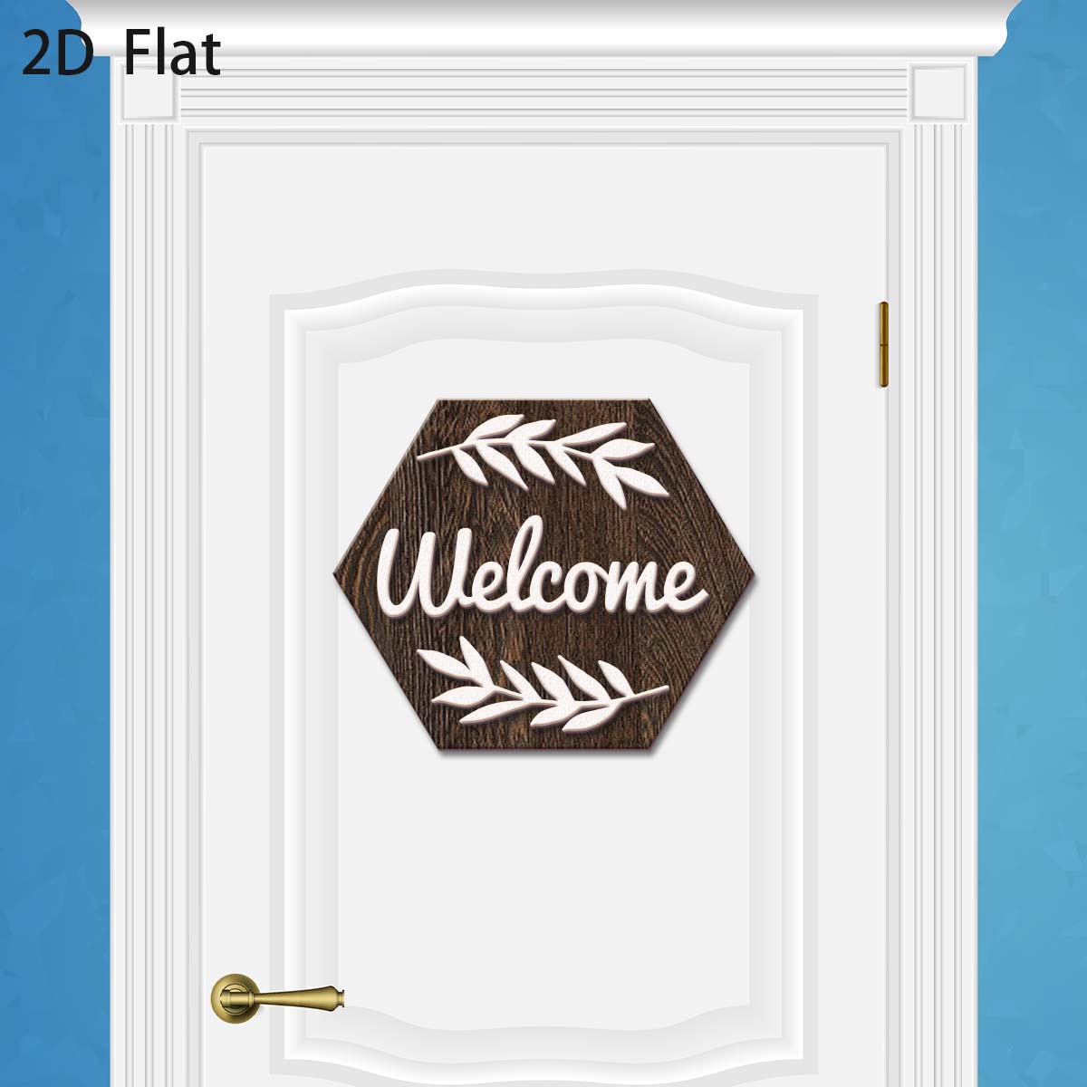 1Pc Vintage-style Welcome Wood - Office Furniture Names บทวิจารณ์และราคา