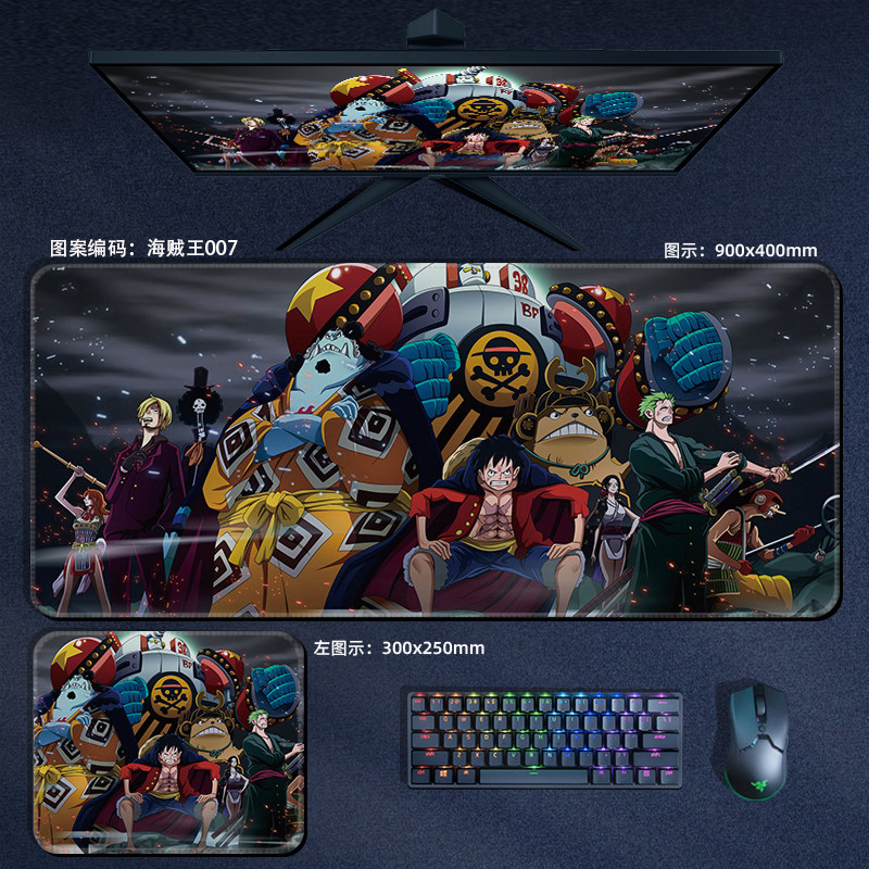 Anime ONE PIECE Leather Mouse  - Office Furniture Layout บทวิจารณ์และราคา