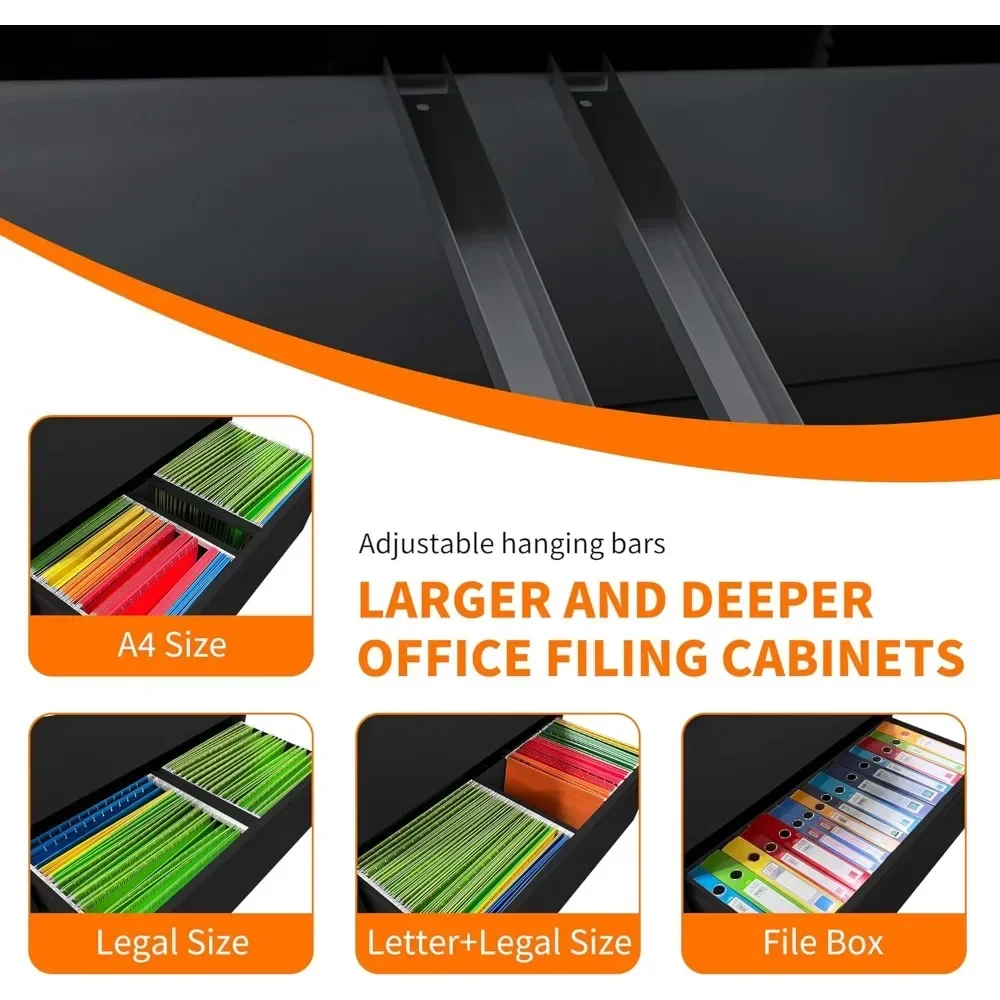 locking file cabinet with 5 dr - File Cabinet Lateral บทวิจารณ์และราคา
