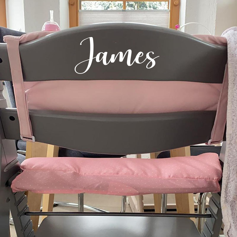 Custom Name High Chair Sticker - Office Furniture Names บทวิจารณ์และราคา
